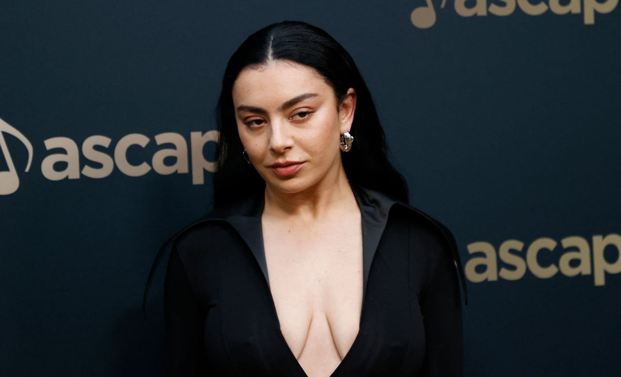 Charli XCX Stills in Mugler Bodysuit at ASCAP Pop Music Awards03